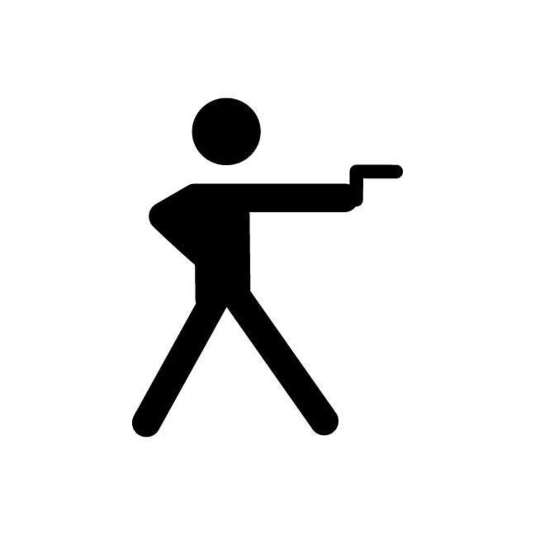 Shooting Position Sticker Shooting Decal Sticker - Etsy