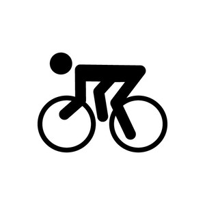 Cycling Sticker