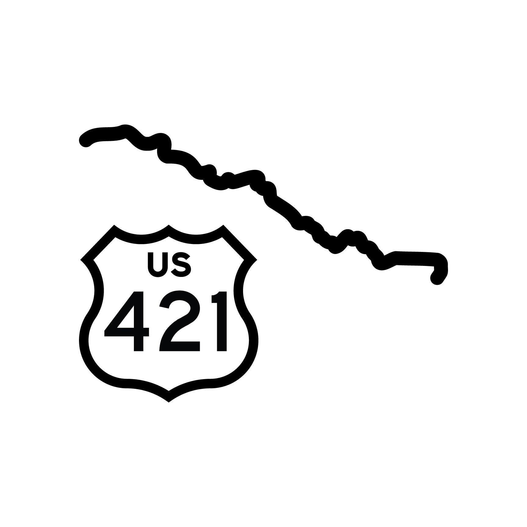 Snake W/ US 421 Emblem Decal Sticker - Etsy