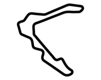 Pittsburgh International Race Complex Decal Sticker
