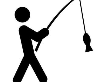 Fishing Decal Sticker