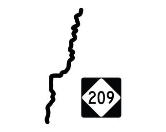 Rattler w/ NC 209 Emblem Decal Sticker