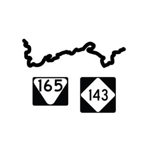 Cherohala w/ SR165 & NC143 Emblems