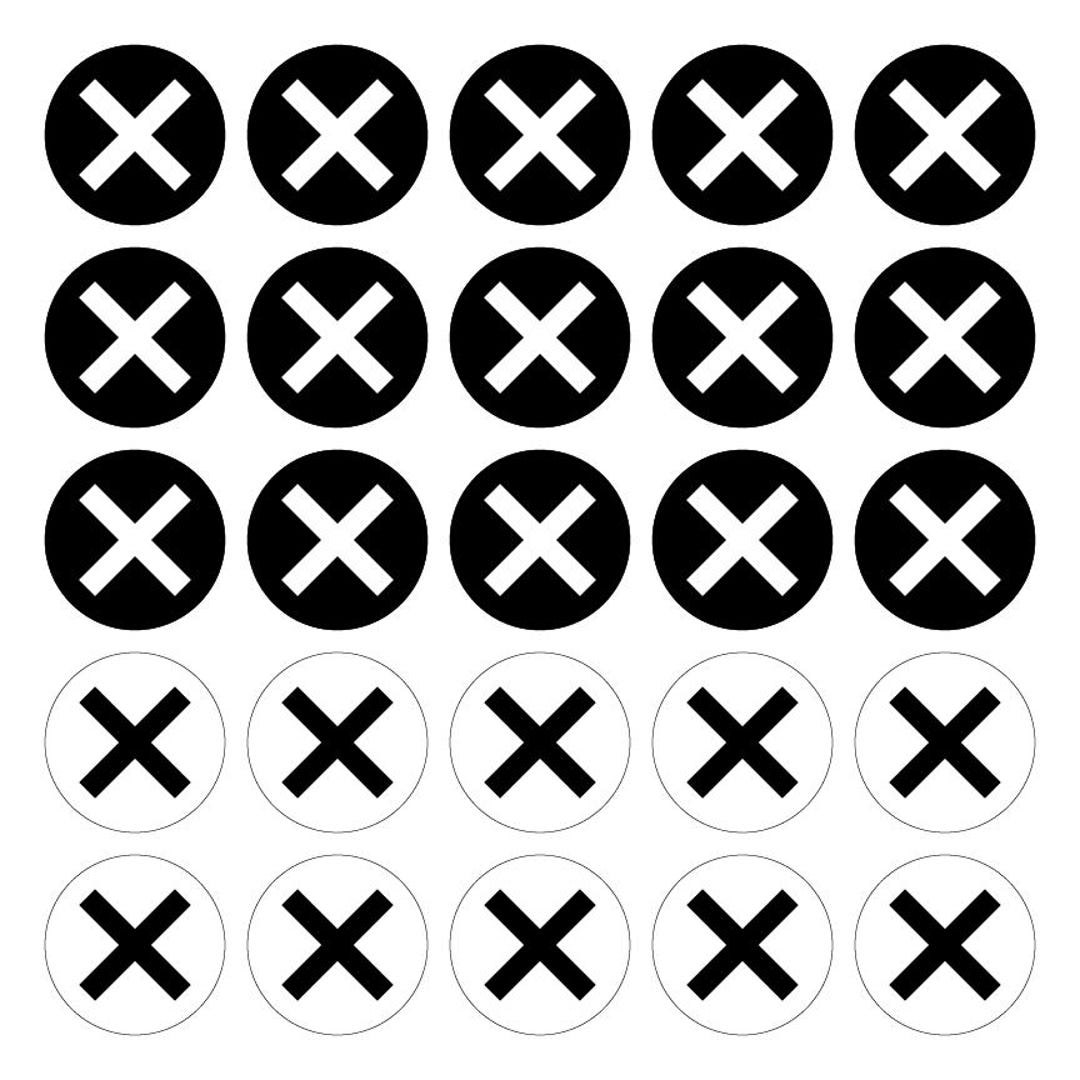 Vfx Tracking Marker Stickers Matte Removable Etsy