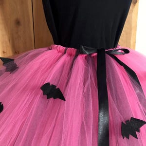 Halloween Tulle Costume, Batgirl skirt, adult, teen, plus