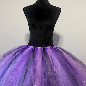 Tutú inspirado en Ursula, adulto, niños, talla grande, tutú para correr