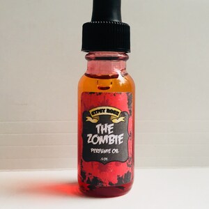 Zombie Limited Edition Halloween Perfume Oil Oakmoss Sandalwood Sage Myrrh-