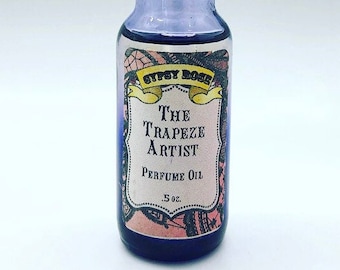 Trapeze Artist Perfume Oil Vanilla Musk Bergamot Lemon -