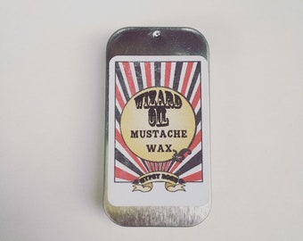 The Wizard All-natural Mustache Wax -