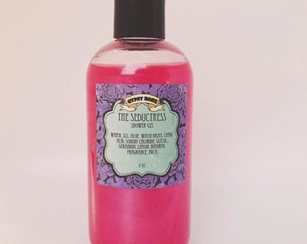 Seductress Shower Gel Rose Lemon Geranium -