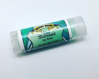 Mermaid Lip Balm Lemon Lime All Natural -