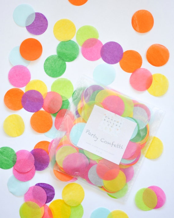 Items similar to Rainbow Confetti for Baby Shower Decor Baby Shower