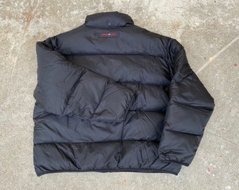 90s DKNY ダウン ベスト 赤 黒 M グース フェザー リップストップ 90s DKNY ダウン ベスト 赤 黒 M グース フェザー リップス