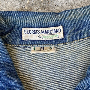 Vintage Georges Marciano Guess Denim Jacket Sz M image 5