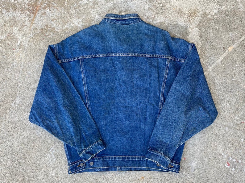 Vintage Georges Marciano Guess Denim Jacket Sz M image 6