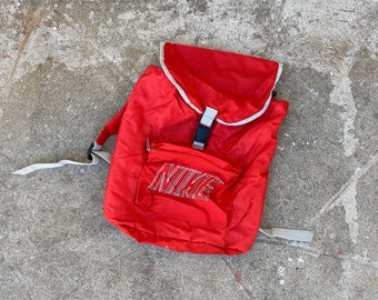 Vintage grauer Tag Nike Rucksack
