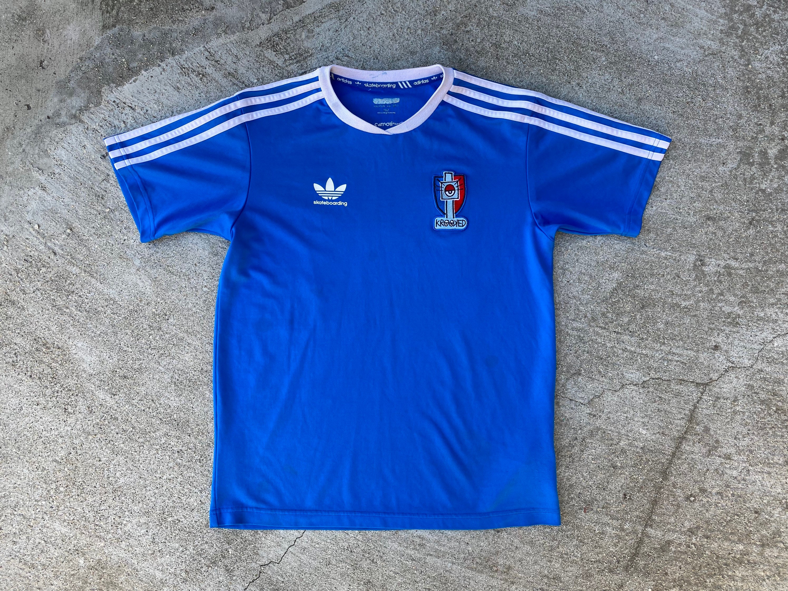 Adidas Krooked Mark Gonzales Jersey S Etsy Norway