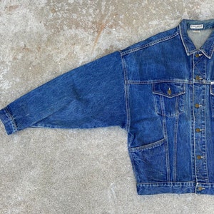 Vintage Georges Marciano Guess Denim Jacket Sz M image 3