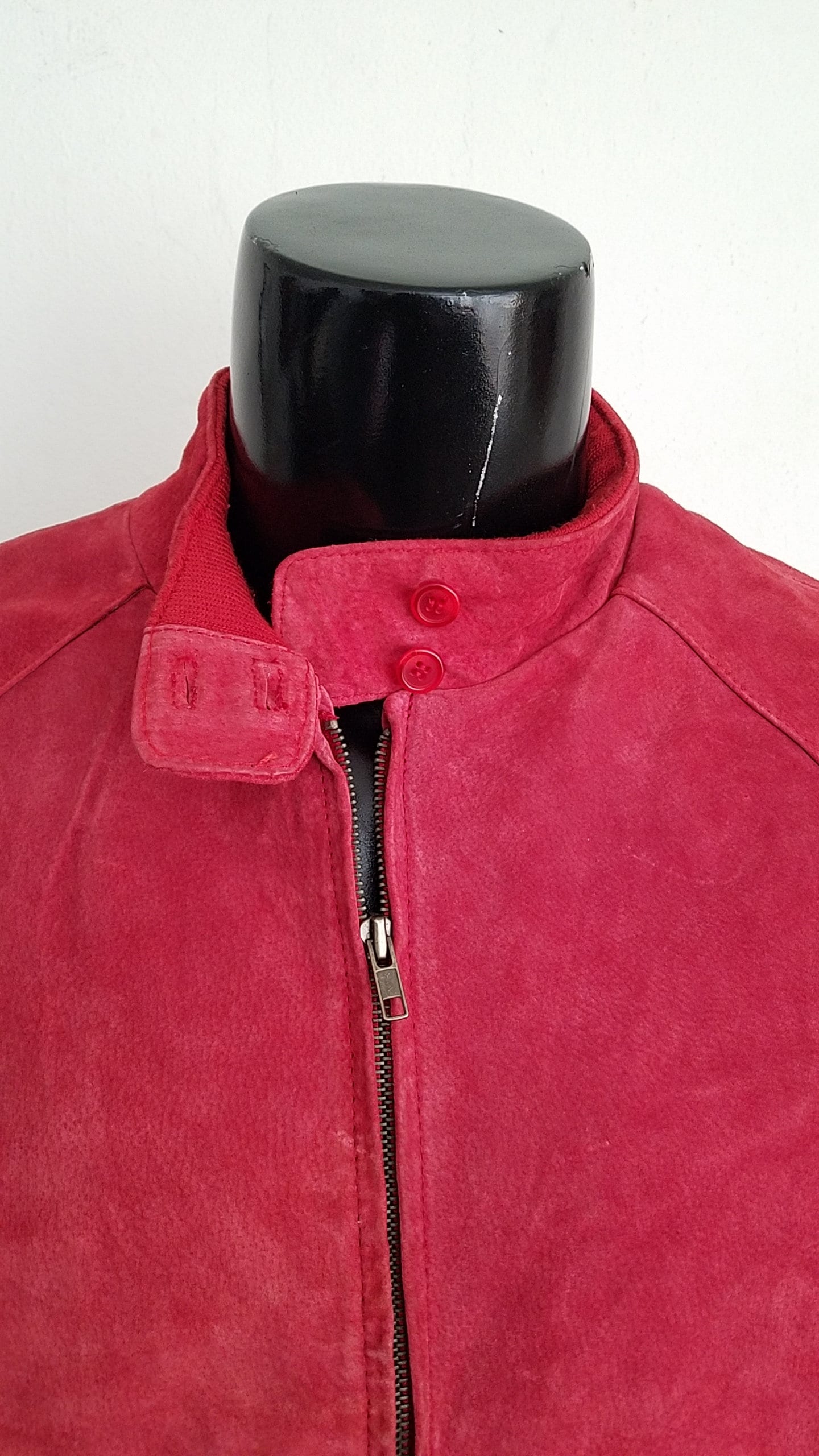 ジャケット・アウター VINTAGE pig skin suede leather blouson JOHN ASHFORD pigskin suede leather bomber jacket size M | eBay