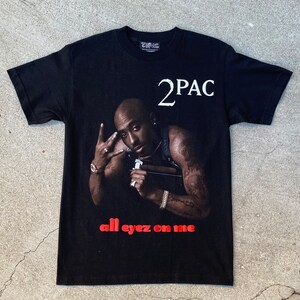 美品 2PAC Tシャツ サイズ2XL TUPAC Death Row Vintage 2pac Tupac Death Row Records Rap Hip Hop All Eyes On