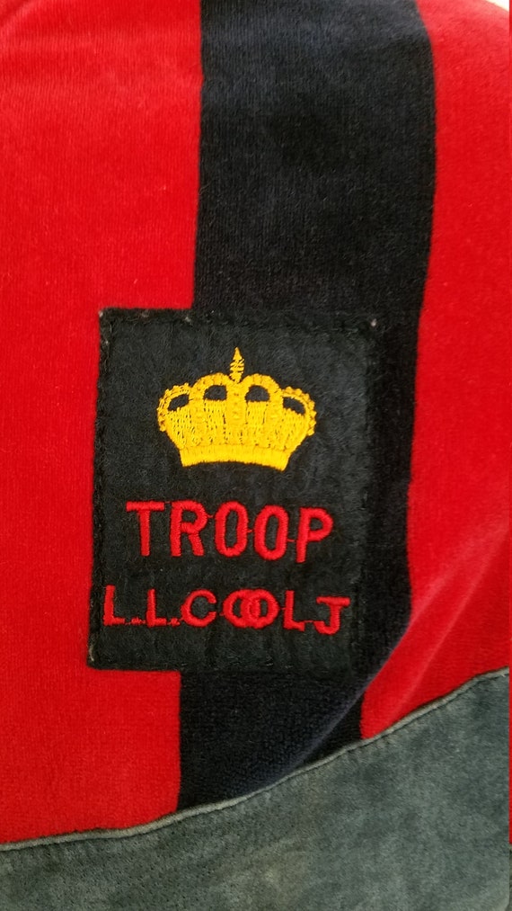 Extremely Rare LL COOL J Troop Jacket Sz. M - image 3