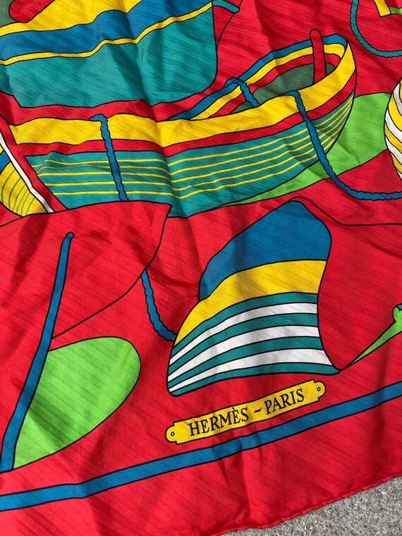 Vintage Hermès Thalassa Scarf - image 5