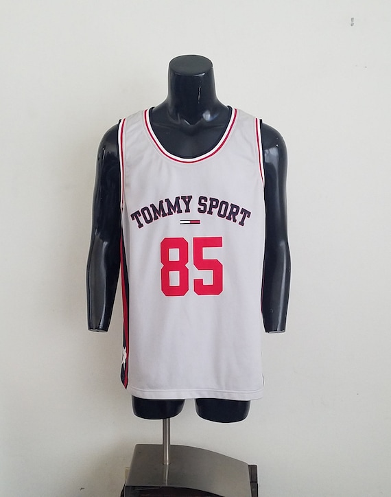 tommy hilfiger basketball jersey