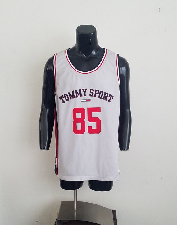 Vintage Tommy Hilfiger "Tommy Sport" Basketball Je