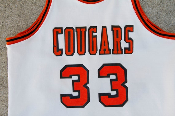 Vintage Cougars Basketball Jersey Sz. 40 - image 2