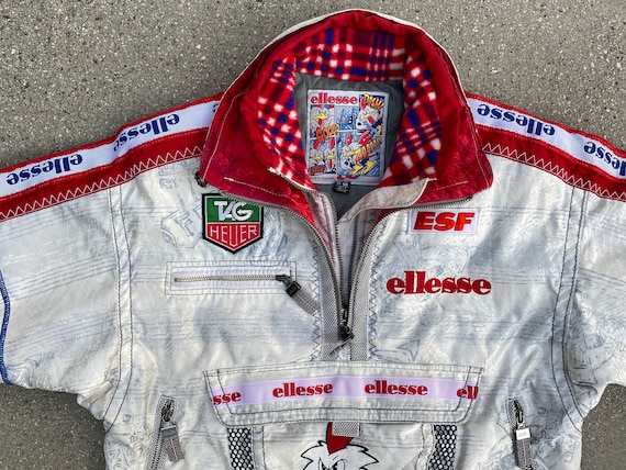 90s ELLESSE FRANCE ITALY Federation Francaise De Ski … - Gem
