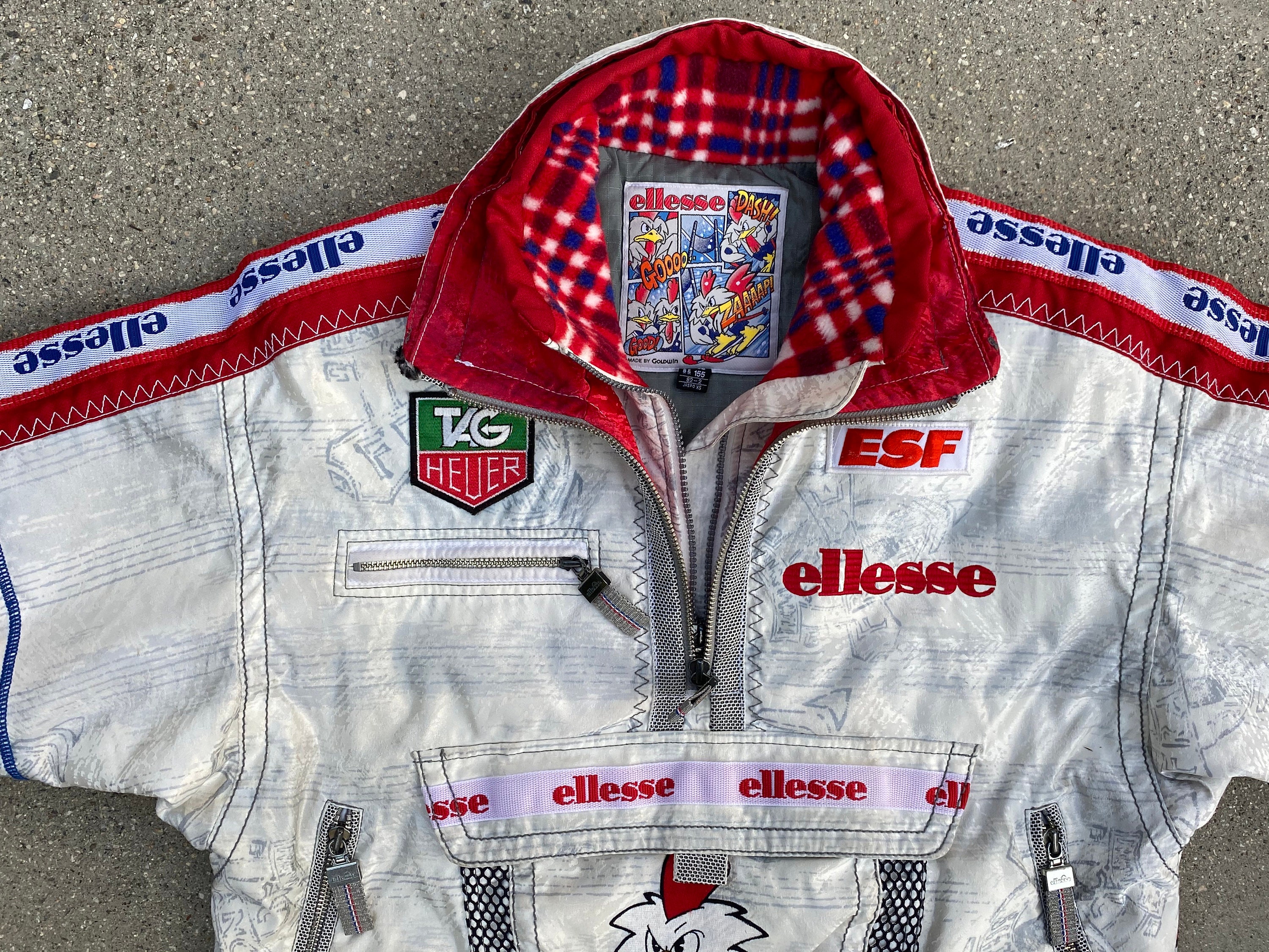 ellesse ellesse ski wear France representative Cocorico