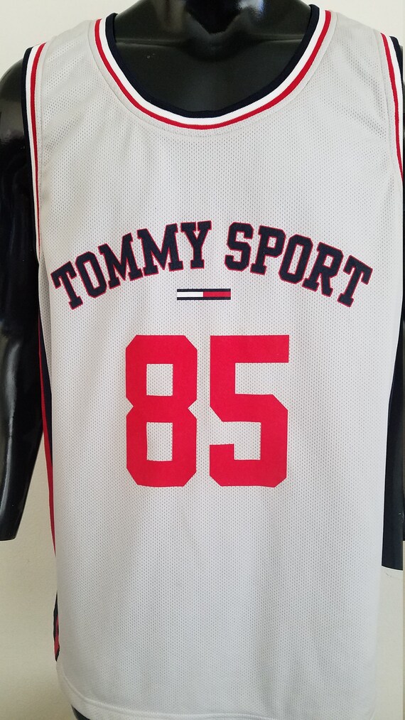 tommy hilfiger basketball jersey
