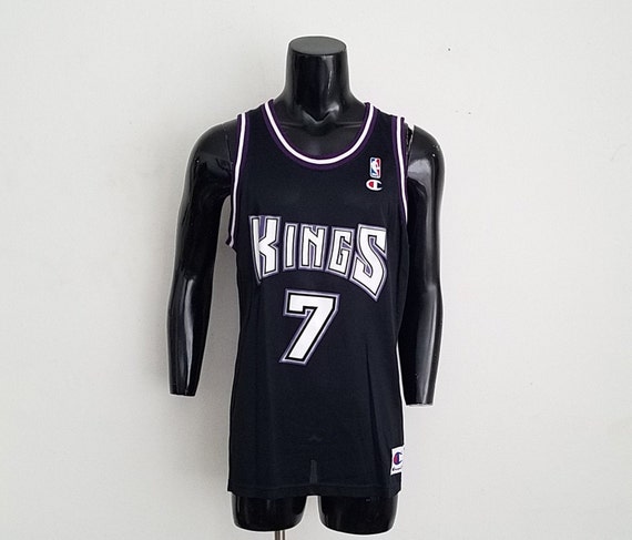 Sacramento Kings Bobby Hurley Vintage Champion Jersey 40 Medium