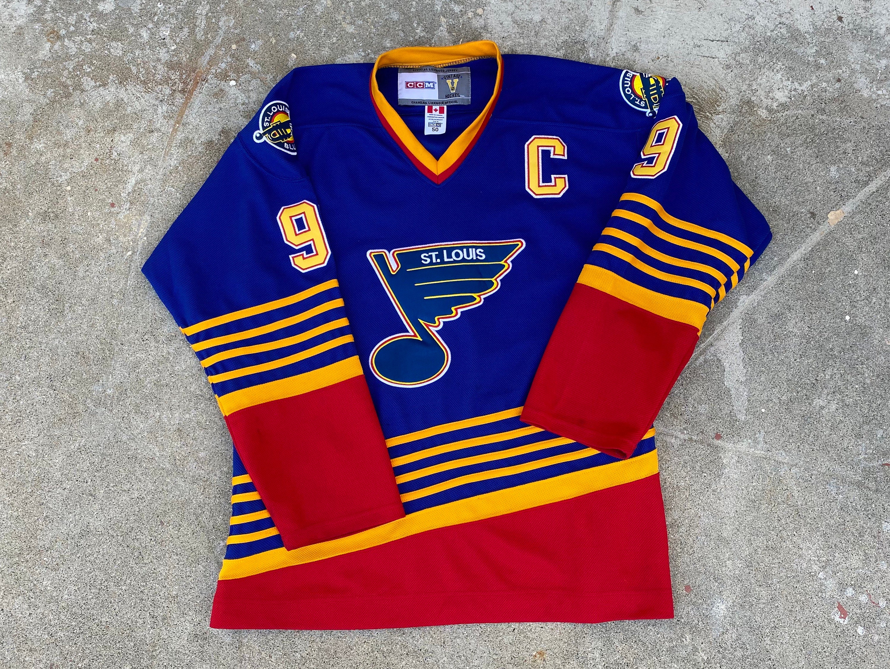 Gretzky st louis blues jersey hotsell
