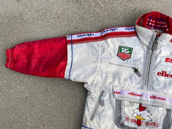 90s ELLESSE FRANCE ITALY Federation Francaise De Ski Jacket