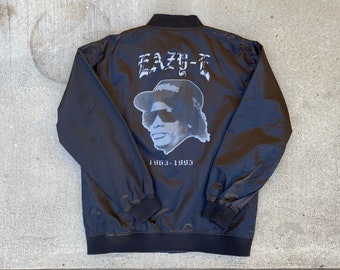 Vintage Eazy E Ruthless Records Tribute Jacket Size XL