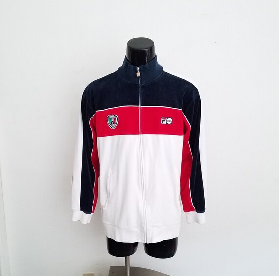 fila velour jacket