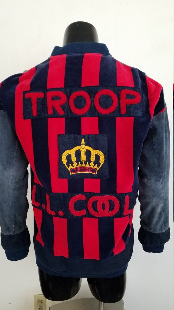 Extremely Rare LL COOL J Troop Jacket Sz. M - image 5
