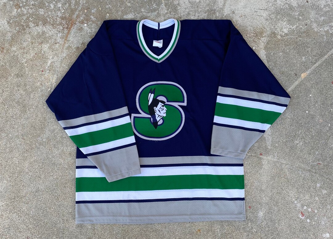 Vintage Springfield Indians CCM Hockey Jersey SZ.L Etsy