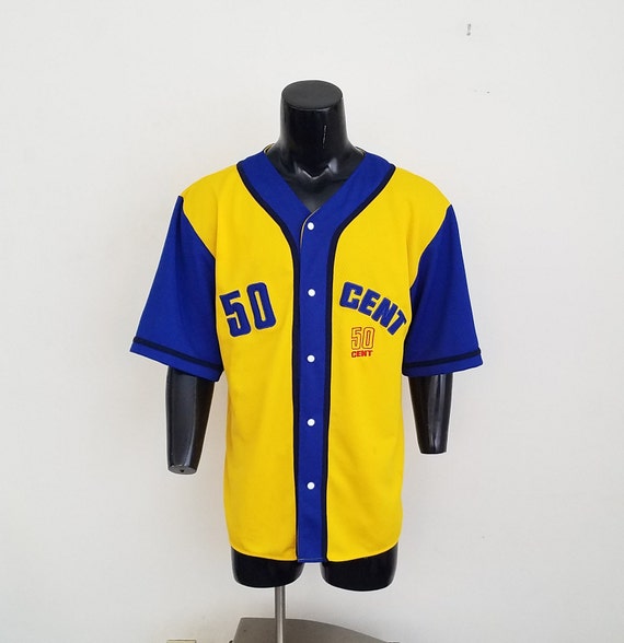 50 Cent Baseball Jersey Sz. L