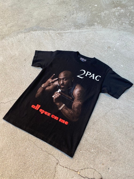 Deadstock 2pac “all Eyez on Me” Rap Tee Sz. S - Etsy