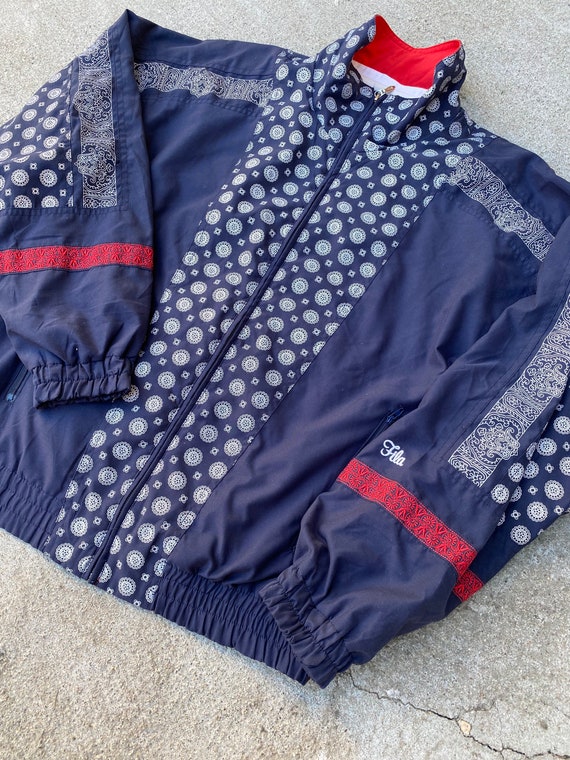 Fila Bandanna Windbreaker Sz. S - image 2