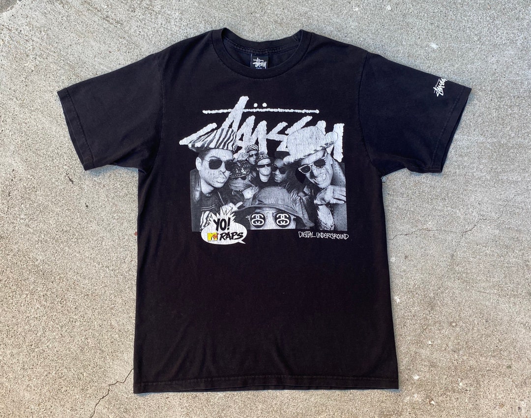 Stussy Digital Underground Yo MTV Raps Rap Tee Sz. S - Etsy Stussy Digital Underground Yo MTV Raps Rap Tee Sz. S - Etsy