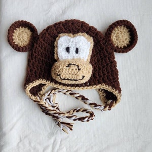 Crochet Monkey Hat
