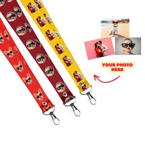 Custom Lanyard,Breakaway lanyard, Personalized Neck Lanyard, Sublimation lanyard, Photograph Lanyard