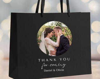 Custom Gift Bags, Bridesmaid Gift Bag, Wedding Gift Bag, Personalized Bridal Gift Bags, Wedding Guest Gift