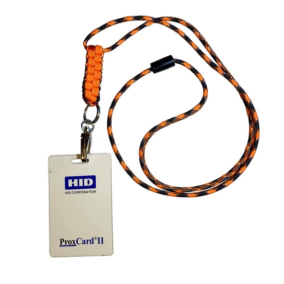 Paracord ID and Key Holder Lanyard Multi Purpose Lanyard Etsy