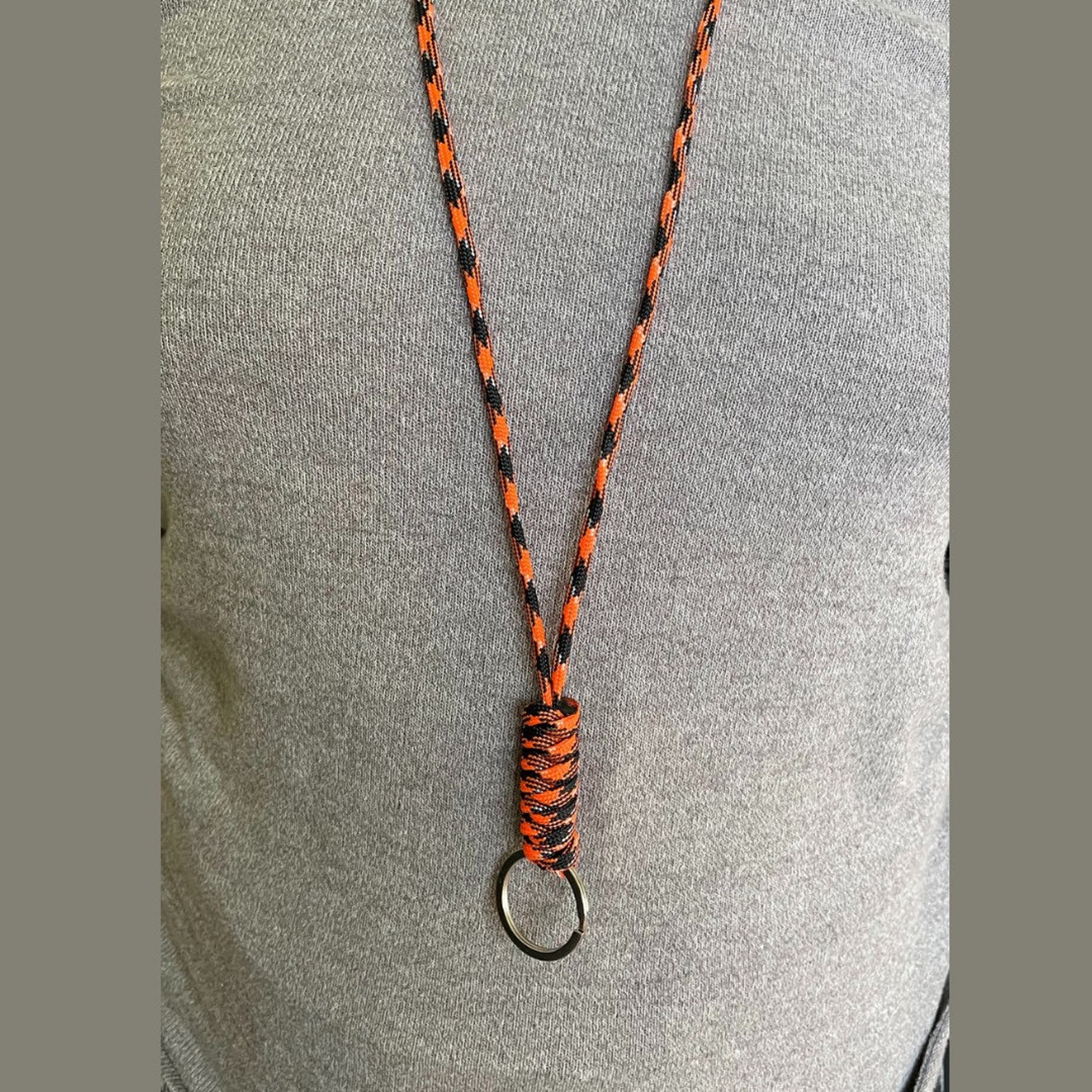 Paracord ID and Key Holder Lanyard Multi Purpose Lanyard Etsy
