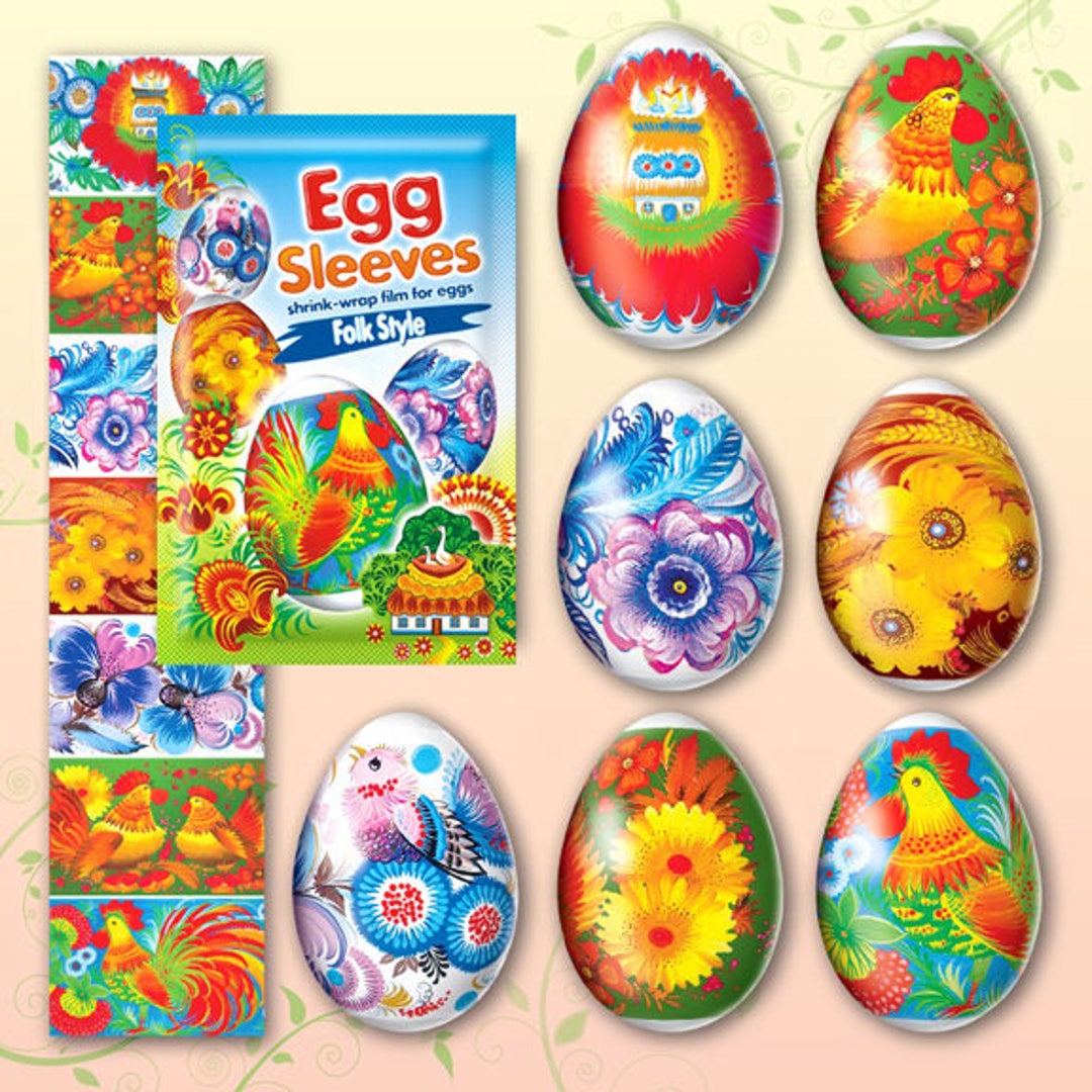 Diximus Thermo Heat Shrink Sleeve Decoration Easter Egg