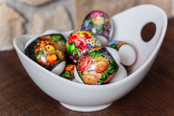 Egg Wraps Ostern Set – 5 Schrumpffolien Für Ukrainische Pysanka Eierdekoration (traditionell)